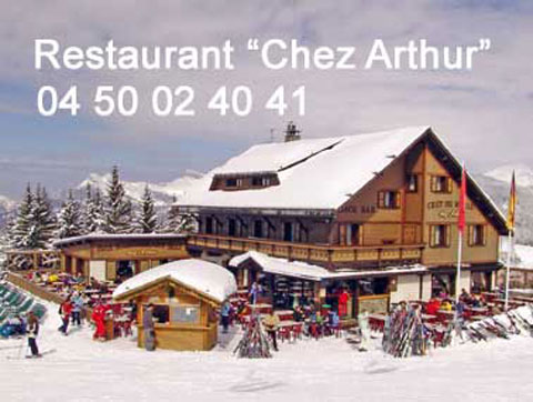 restaurant d'altitude la Clusaz